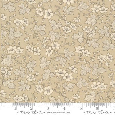 Rouenneries Trois fabric: Mignon, Oyster