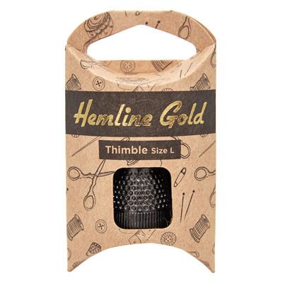 Hemline Gold Thimble Large