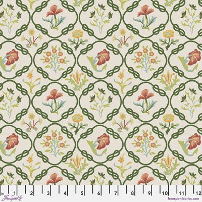 William Morris Emery Walker Fabric: Mary's Coverlet Twiningvine