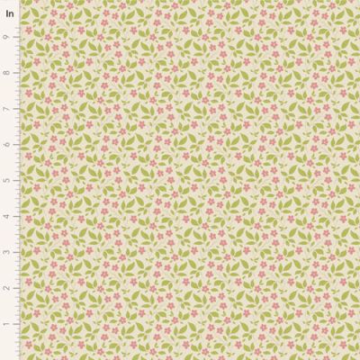 Tilda Sunday Brunch Tipsy Blenders fabric: Tipsy Cream/Pink