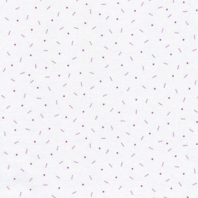 Blast from the Past Fabric: Dot Dash, Lavender