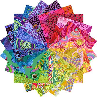 Kaffe Fassett Rainbow Jewels 10' Patchwork Palette