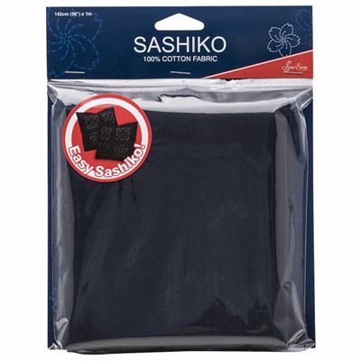 Sashiko Fabric Dark Navy