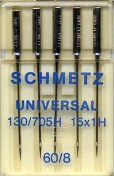 Schmetz Universal Sewing Machine Needles Size 60/8