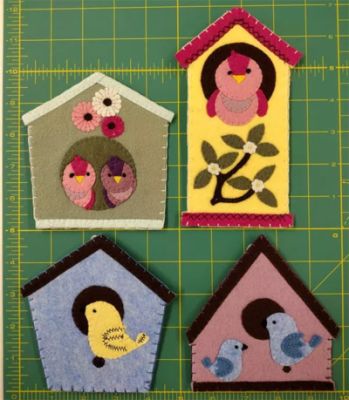 Bird Houses Ornaments Kit Rachels of Greenfield