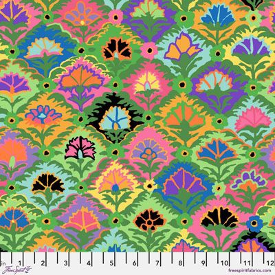 Kaffe Fassett Collective Fabric: Step Flower Multi