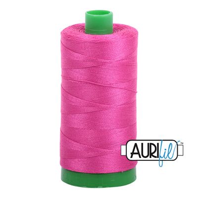 Aurifil 40 Cotton Thread 4020 Fuchsia