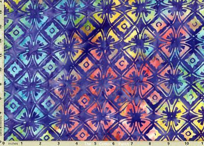 Timeless Treasures Batiks: Gothic Gypsy (per 1/4 metre)