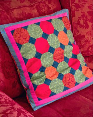 Kaffe Fassett Contrast Snowball Cushion Kit