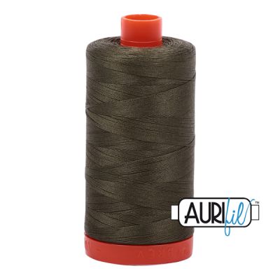 Aurifil 50 Army Green Thread 2905