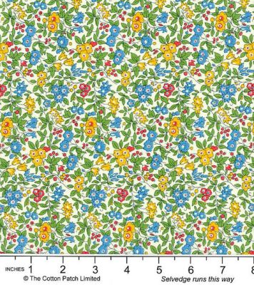 Liberty fabric: Forget Me Not Blossoms, Summer