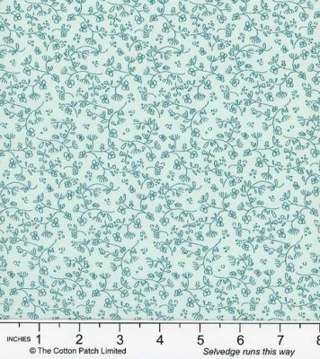 Quilters Coordinates fabric: Gradiente, Teal