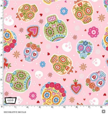 Fiesta fabrics: Decorative Skulls