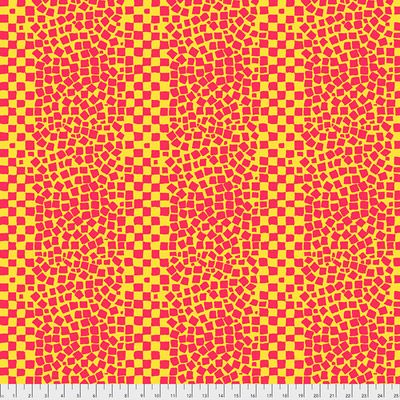 Brandon Mably Fabric Chips Yellow (per 1/4 metre)