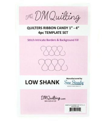 DM Quilting Ribbon Candy Set of 4 rulers