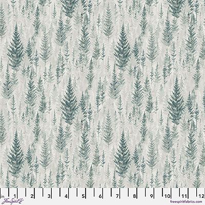 Woodland Blooms fabric: Juniper Pine Forest (per 1/4 metre)