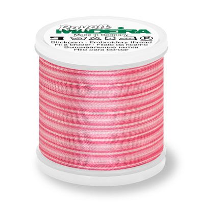 Madeira Rayon 40 Embroidery Thread 2021 Ombre Pink