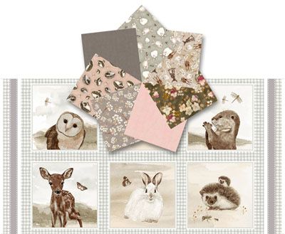 Little Ones Fat Quarter and Panel Bundle