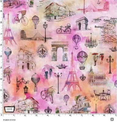 We'll Always Have Paris fabrics: Paris Icon