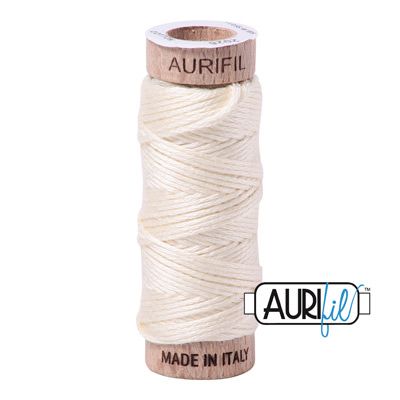 Aurifil Floss Cotton Thread 2026 Chalk