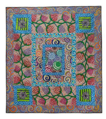 Kaffe Fassett Deco Floral Pastel Quilt Kit