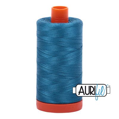 Aurifil 50 Thread Medium Teal 1125