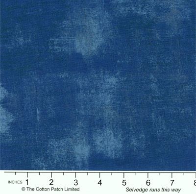 Moda Grunge Cobalt (per 1/4 metre)