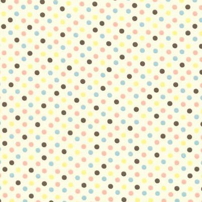 Colour Basic Polka Dots: Medium Spots Pastel (per 1/4 metre)