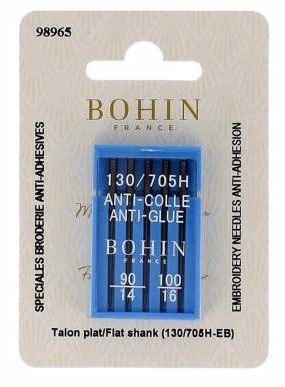 Bohin Antiglue Sewing Machine Needles 90 and 100