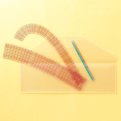 Clover Curve Ruler with Mini Ruler