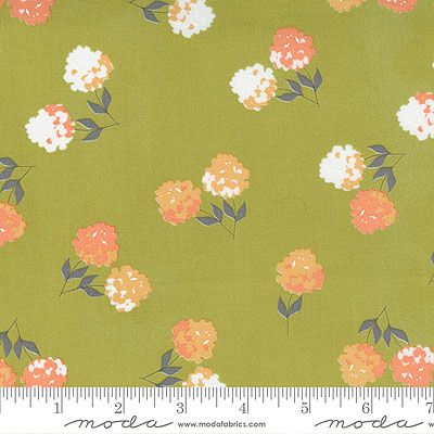 Cozy Up fabric: Clover Moss (per 1/4 metre)