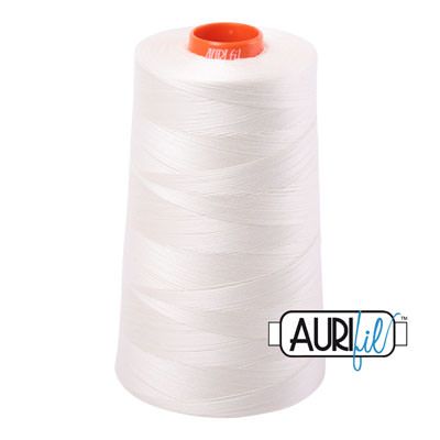 Aurifil 50/2 Cotton Thread Cone 5950m Chalk 2026