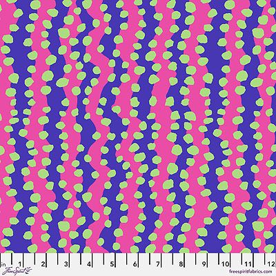 Kaffe Fassett Collective: Bubble Stripe Pink (per 1/4 metre)