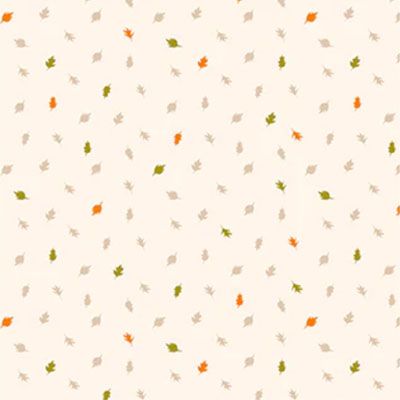 Summer's End Fabric: Falling Leaves Creams (per 1/4 metre)