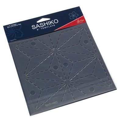 Sashiko Template: Asa No Ha (Hemp Leaf)