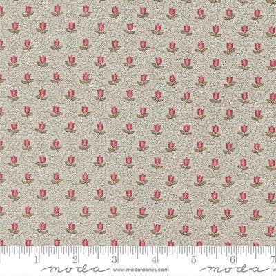 Antoinette fabric: Champagne Smoke