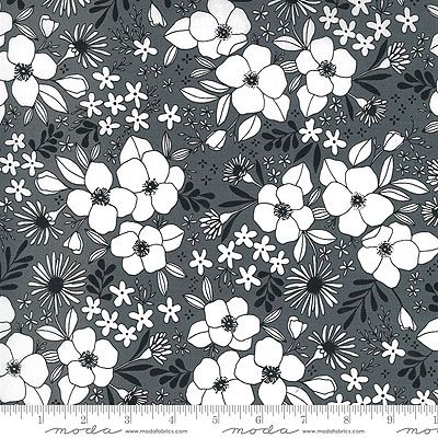 Illustrations fabric: Wild Florals Graphite (per 1/4 metre)