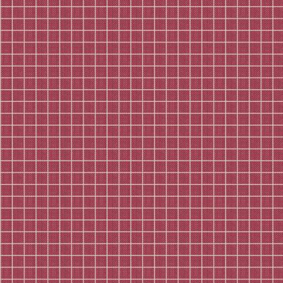 Tilda fabric: Creating Memories Winter Plaid Burgundy