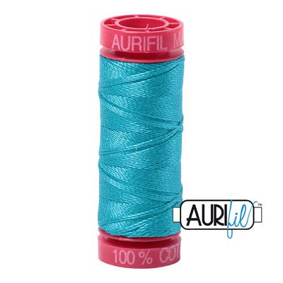 Aurifil 12 Cotton Thread 2810  Turquoise