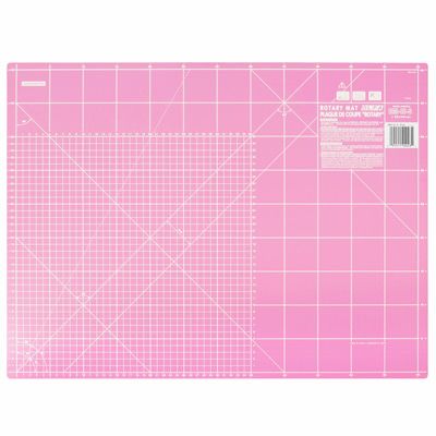 Olfa Pink Rotary Cutting Mat 18' x 24'  60x45cm