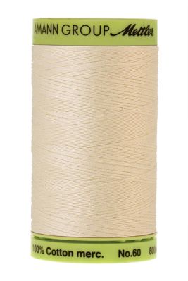 Mettler 60 Cotton Thread 800m 1531 Cream