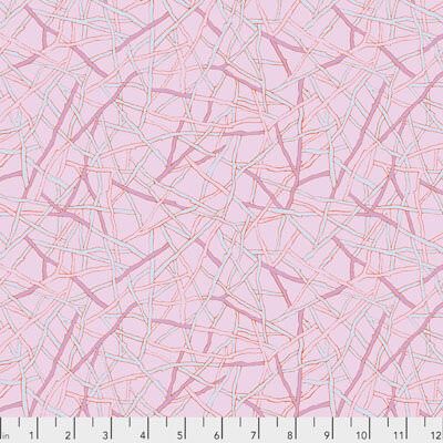 Free Spirit Designers Fabric: Twiggy Mauve (per 1/4 metre)