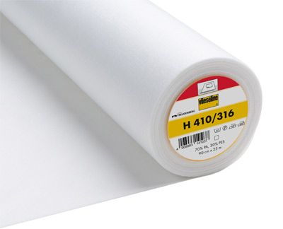 Vilene Ultrasoft Iron on Heavy Interfacing White (per 1/4 metre)