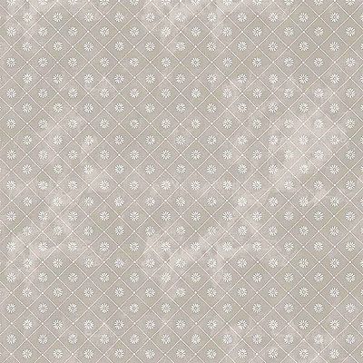 Memories Diamond Flowers Light Grey (per 1/4 metre)