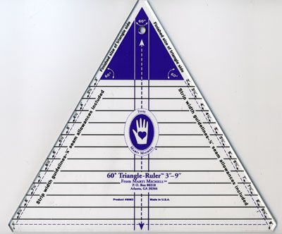 Marti Michell 9' Equilateral Triangle Tool (60 degree)