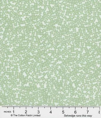 Juliette fabric, Tiny Floral, Light Teal