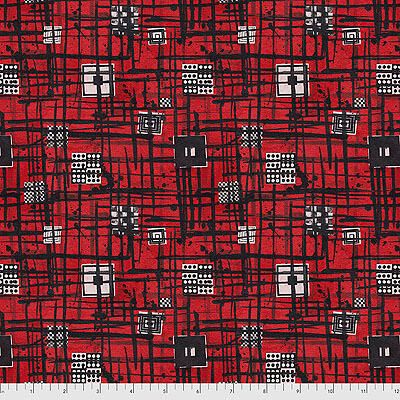 Free Spirit Game Day fabric: Bloku Red (per 1/4 metre)