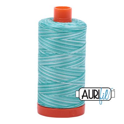 Aurifil 50/2 Turquoise Foam Thread 4654