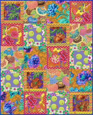 Bohemian Accent Quilt Fat Quarter Bundle