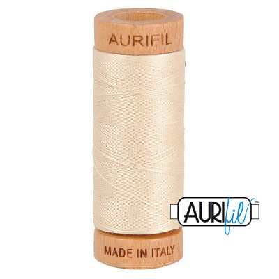 Aurifil 80 Cotton Thread 2310 Light Beige 274m